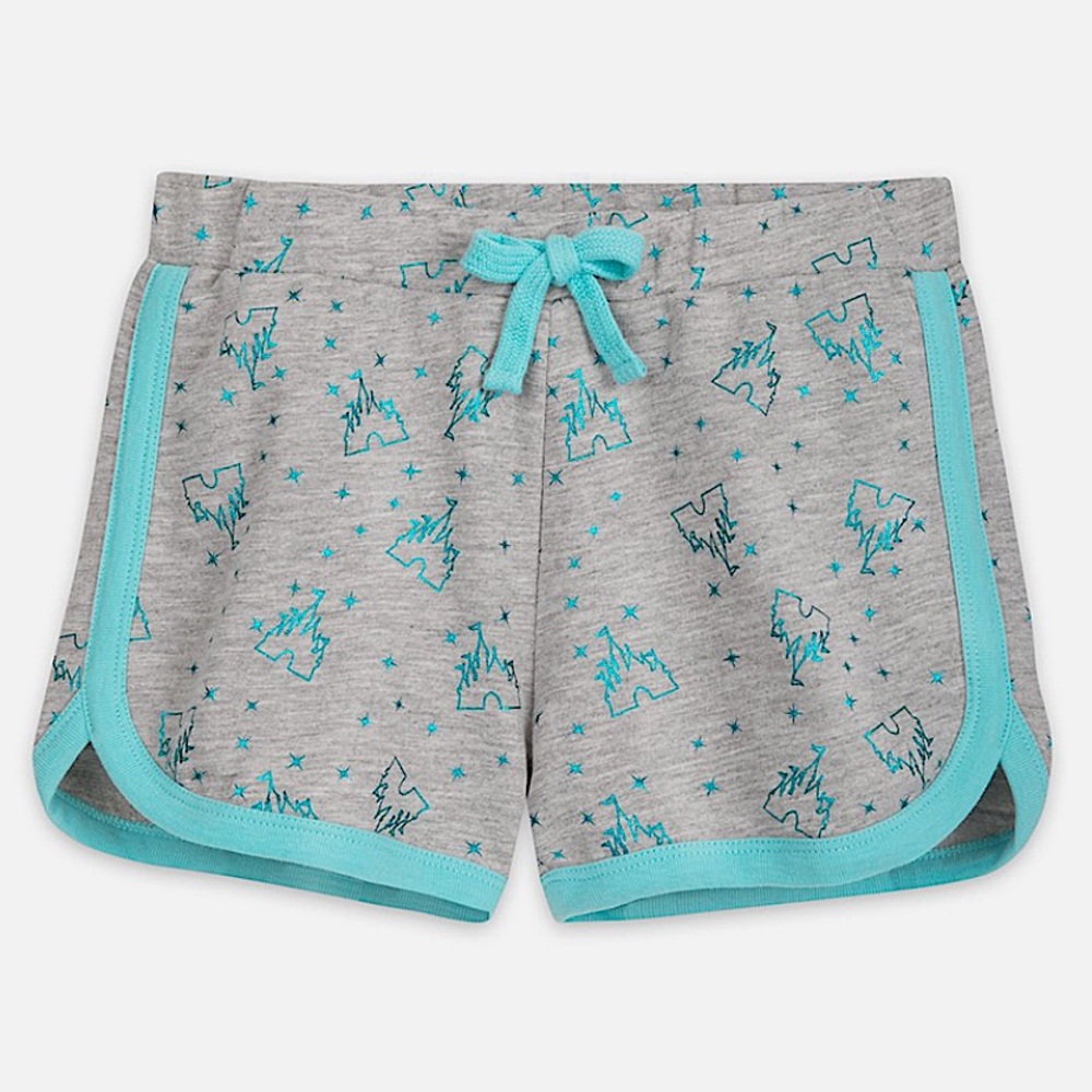 🏰DISNEY GIRLS FANTASYLAND CASTLE SHORTS
